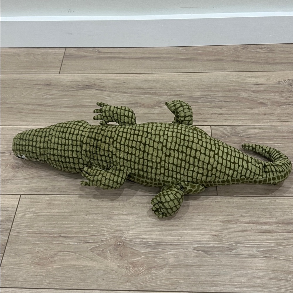 IKEA Jattematte 22” Crocodile Plush Toy - Picture 7 of 7